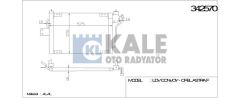 Kale 342570 Klima Radyatörü Astra F 91-