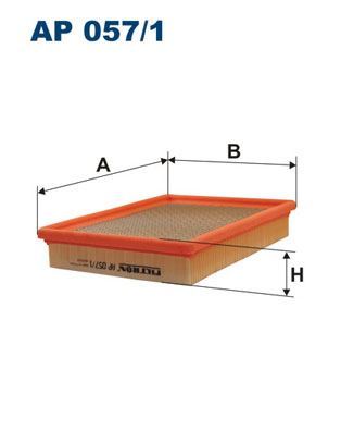 Filtron Ap057 Hava Filtresi Vectra A-Calıbra  A 88-95 2.0İ