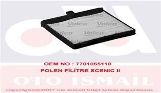 VALEO 698736 POLEN FİLTRESİ SCENIC II 03- GRAND SCENIC II 04- ÇER