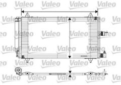 VALEO 817508 KLIMA RADYATÖRÜ PARTNER 02- / XSARA 00- BERLINGO 02-