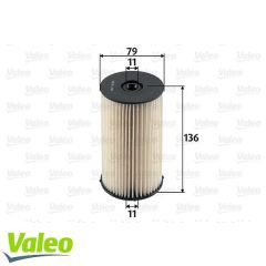 Valeo 587904 (0986Tf0173) Yakıt Filtresi Caddy Iıı-Passat-Touran-