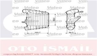 VALEO 817556 TURBO RADYATÖRÜ POLO IV 01- 1.4 TDI FOX 05- 1.4 TDI