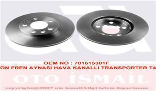 Valeo 186682 Fren Diski Ön Transporter T4 96-03 Havalı 280Mm