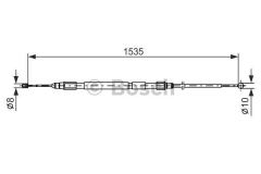 Bosch 1987477950 Fren Teli. 1533 Mm