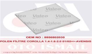 VALEO 698795 POLEN FİLTRESİ COROLLA 03-07 AVENSIS 03-08