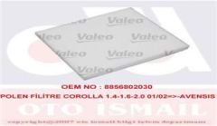 VALEO 698795 POLEN FİLTRESİ COROLLA 03-07 AVENSIS 03-08