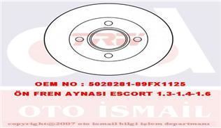 Trw Df2753 Fren Diski Ön Fıesta Iıı 1989 Sonrası Fıesta Iv 1995 Sonrası Ka 1996 Sonrası Esco