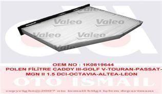 VALEO 698800 POLEN FİLTRESİ GOLF V 03- GOLF VI 08- EOS 06- JETTA