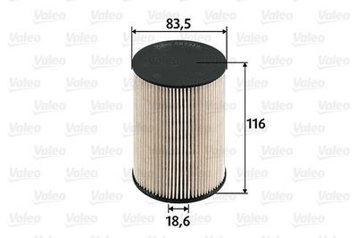 Valeo 587919 Yakıt Filtresi (Mazot) Volkswagen Golf V-Golf Plus 1