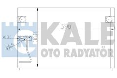 Kale 387000 Klima Radyatörü Mazda 626 V Al-Al 570X358X18