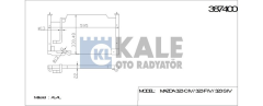 Kale 387400 Klima Radyatörü Mazda 323C Iv 323F Iv 323S Iv Al-Al 6