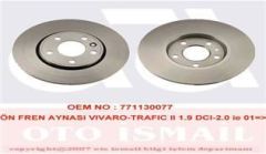 Valeo 186712 Fren Diski Ön Trafıc 2001 Sonrası / Vıvaro 2001 Sonrası / Prımastar 02
