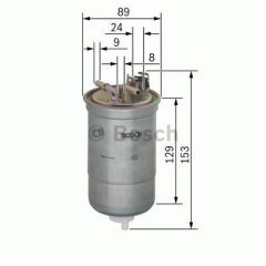 Bosch 450906334 Mazot Filtresi Sharan 2000 Sonrası / Alhambra 2000 Sonrası / Galaxy