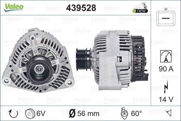 Valeo 439528 Alternatör Mercedes Vıto