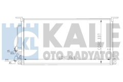 Kale 388100 Klima Radyatörü Lancer Al Al 696X338X16