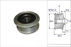 Valeo 588016 Alternatör Kasnağı Caddy Iıı Amarok / Leon 1.6 Tdı 2