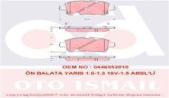 Trw Gdb3242 Fren Balatası Ön Yarıs 2002-2005 Celıca 99-