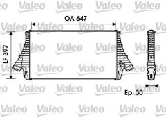 VALEO 817729 TURBO RADYATÖRÜ VECTRA C 02- 16V TURBO 2.2 16V DTI S