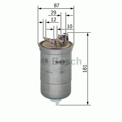 Bosch 450906453 Yakıt Filtresi Audı A2 1.2 Tdı 1.4 Tdı 00-05