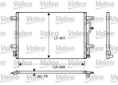 VALEO 817741 KLIMA RADYATÖRÜ A4 01- 1.8T 1.9 TDI 2.0 FSI 2.0 16V