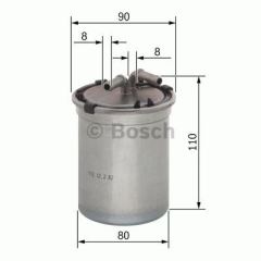 Bosch 450906500 Mazot Filtresi Polo V Polo 9N Polo 6R / Fabıa 1.4