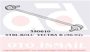 Trw Jts114 Stabilizer Z Rotu Vectra B 96-02 Corsa C 01-06 Combo 0