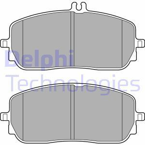 Delphi Lp3437 Fren Balatası Ön W177  2018 Sonrası W247  2018 Sonrası C118 19-