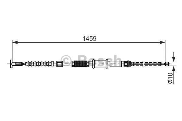 Bosch 1987482180 El Fren Teli Marea Brava