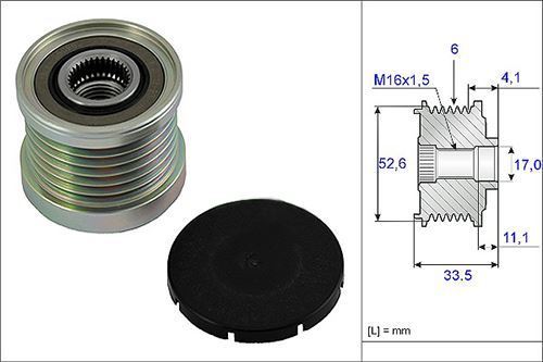 Bosch F00M991305 Alternatör Kasnagı