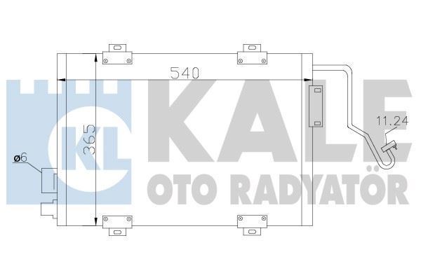 Kale 342810 Klima Radyatörü Clıo Iı 1998 Sonrası 1.2 1.4 1.6 1.9 Clıo Thal