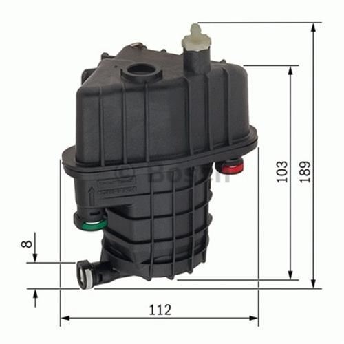 Mazot Filtresi Clıo Iıı Modus 1.5 Dcı