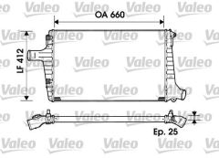 VALEO 817865 TURBO RADYATÖRÜ A6 01-03 2.5 TDI