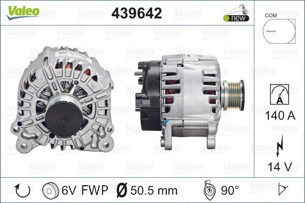 Valeo 439642 Alternatör Audı A5 Td (Tg14C020)