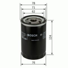 Bosch 451103105 Yağ Filtresi Mercedes W124 W201 85-93