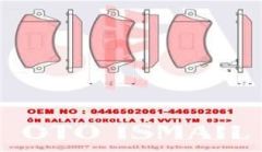 Trw Gdb3288 Fren Balatası Ön Corolla 2003-2007 Vvtı