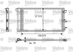 VALEO 818005 KLIMA RADYATÖRÜ PANDA 04-