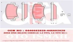 Trw Gdb3289 Fren Balatası Arka Corolla 2003-2007  Vvtı