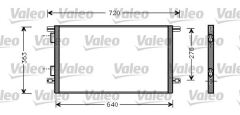 VALEO 818008 KLIMA RADYATÖRÜ LAGUNA I 98-