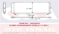 VALEO 818021 KLIMA RADYATÖRÜ DOBLO 05- IDEA 04- PUNTO II 03- / MU