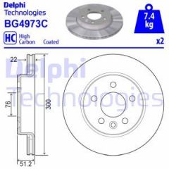 Delphi Bg4973C Fren Aynası Arka Cıftlı Paket Vw Amarok/Crafter 16