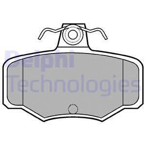 Delphi Lp617 Fren Balatası Arka Prımera P11 96-02 Almera 00-