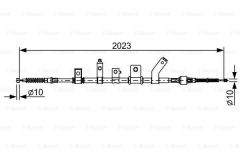 Bosch 1987482515 Fren Teli