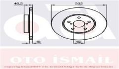 Trw Df4093 Fren Diski Ön Rav4 94-00  Havalı 301Mm