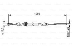 Bosch 1987482547 Fren Teli