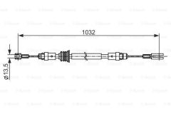 Bosch 1987482548 Fren Teli