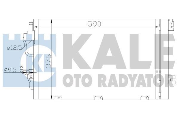 Kale 393400 Klima Radyatörü Astra H 2004 Sonrası 1.4 16V 1.6 16V 1.8 16V Z