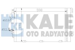 Kale 393400 Klima Radyatörü Astra H 2004 Sonrası 1.4 16V 1.6 16V 1.8 16V Z