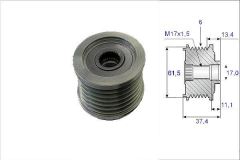 Valeo 588089 Alternatör Kasnağı Doblo 01-05 Marea Brava Bravo 1.9