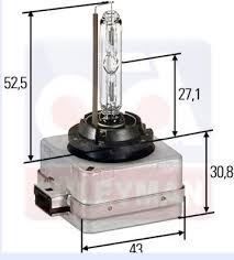 Hella 8Gs009028-311 Ampül Xenon D3S 35W Bm Bm