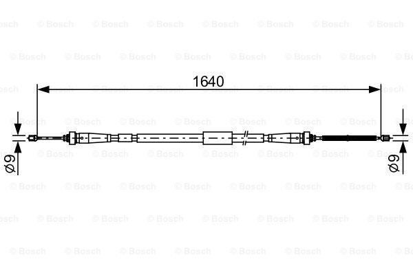 Bosch 1987482638 Fren Teli